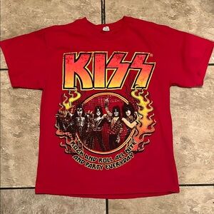 KISS Kids Red Graphic T-Shirt